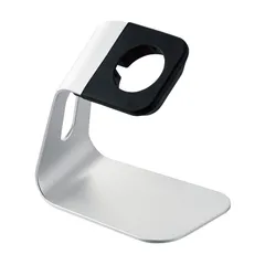 【人気商品】エレコム Apple Watch 充電スタンド 縦置きタイプ アルミ製 [Series Ultra 8 7 6 SE 5 4 3 2 1 / 49mm 45mm 44mm 42mm 41mm 40mm 38mm]対応 シルバー AW-DSCHALS