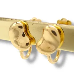 ティファニー Tiffany & Co. ビーン ビーンズ 750 イヤリング K18YG K18 18K イエローゴールド 4380