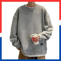 【特価商品】トレーナー カジュアル トレーナー 快適 プルオーバー ゆったり 人気 大きいサイズ プルオーバー Tシャツ 春秋冬 丸襟 服 メンズ メンズ メンズ 長袖 トレーナー [Aaronlive]