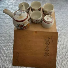 九谷焼き茶器セット　東栄