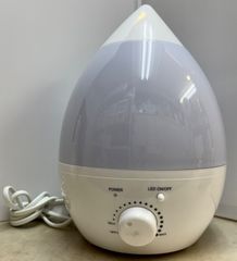 ◆アズマ ドロップ型超音波加湿器 LEDライト付き QLG-R28