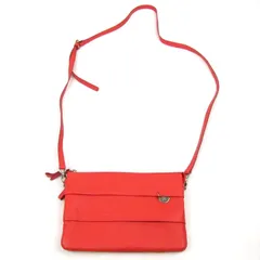 ニナリッチ ショルダーバッグ クラッチバッグ 2way レザー 鞄 ブランド レディース オレンジ NINA RICCI 【中古】