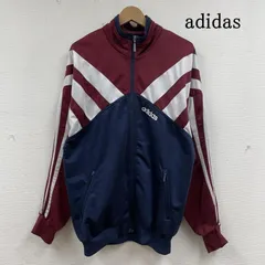 adidas アディダス ジャケット、上着 ジャンパー、ブルゾン 80s トラック ジャケット ジャージ ロゴ 刺繍 フルジップアップ スタンドカラー