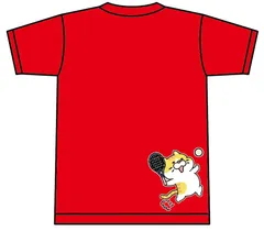 YONEX(ヨネックス) Tシャツ ドライ 半袖 ソフトテニス【トラ猫】【ジャンプ】【16500】練習用 練習着 レッド