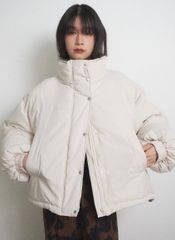 ☆Subcietyサブサエティ 2WAYクロップド中綿JKT新品未使用 ホワイト 