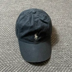 ポロ ラルフローレン スモール ポニー ブラック ベースボールキャップ
