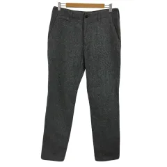 シップスジェットブルー SHIPS JET BLUE パンツ テーパード ロング ウール 無地 MEDIUM グレーのサムネイル
