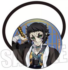 鬼滅の刃 WEBSHOPくじ　C賞57mm箔押し缶バッジ　不死川実弥　不死川玄弥 中古】バッジ・ビンズ 不死川実弥 57mm箔押し缶バッジ 「WEBSHOP