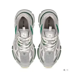 【未使用】AXEL ARIGATO グレーレザー スニーカー　アリガト　26cm 楽天市場】アクセルアリガト 灰色 グレー 銀色 シルバー & スニーカー