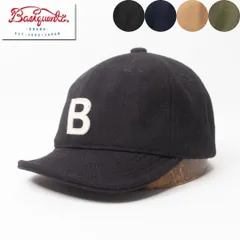 Basiquenti ロゴ ウールアンパイアキャップのサムネイル