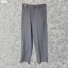 GRL 薄いブルー ワイドパンツ バックポケット付き Mサイズ