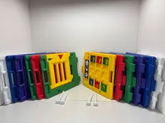 日本育児 ミュージカルキッズランド　12面式（6面式 ＋ 6面式）計12面 ベビーサークル