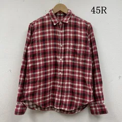 【未使用に近し】45R チェック柄長袖ブラウス サイズフリー 2025年最新】45Rチェックブラウスの人気アイテム - メルカリ