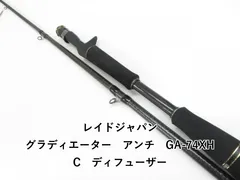 【バラ売り不可】レイドジャパン　グラディエーターアンチセット レイドジャパン バスロッド グラディエーター アンチ GA-67MHTC