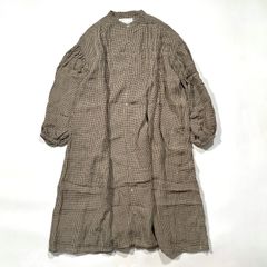 未使用級 IENA イエナ リングツイード ボトルネック コート ブラック