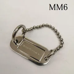 Maison Margiela メゾン マルジェラ アクセサリー ブレスレット、バングル MM6 ドッグタグ プレート ボールチェーン ブレスレットのサムネイル