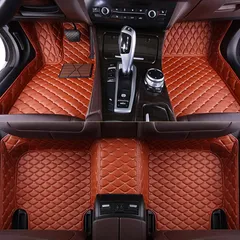 フロアマット 車用 に適しプリウス50系/30系 レザーフロアマット XPE材質 カーマット 防水 水洗い可能 滑り防止 耐汚れ 取付簡単 保護パー