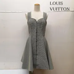 LOUIS VUITTON ルイヴィトン ワンピース ミニスカート ジグザグ ボディ ワンピース ドレス RW241WB JCM FQRO52