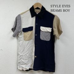 D222233 BEAMS BOY × STYLE EYES ボーリングシャツ - メルカリ