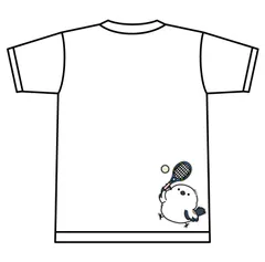 YONEX(ヨネックス) Tシャツ ドライ 半袖 ソフトテニス【シマエナガ】【スマッシュ】【16500】練習用 練習着 ホワイト