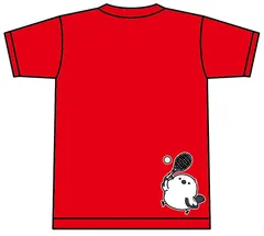 YONEX(ヨネックス) Tシャツ ドライ 半袖 ソフトテニス【シマエナガ】【スマッシュ】【16500】練習用 練習着 レッド