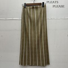 極美品✨プリーツプリーズ イッセイミヤケ ロング スカート モザイク