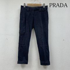 PRADA プラダ クロップド パンツ ブラック - メルカリ
