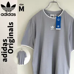 ☆レア柄 刺繍トレフォイルロゴ adidas Originals Tシャツ M