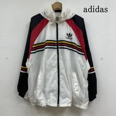 adidas アディダス ジャケット、上着 ジャンパー、ブルゾン 90s ナイロン ジャケット ウインドブレーカー フルジップアップ ロゴ 刺繍 ドイツ代表