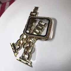 44mm 40mm 38mm オシャレ インスタ映え SNSで話題中 AppleWatch　バンド AppleWatch　カバー アップルウォッチ　カバー チェーンベルト AppleWatch ベルト 大人気 キラキラカバー アップルウォッチ　バンド 