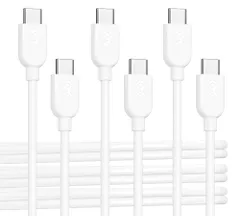 新品 Auto CarPlay/Android 対応、iPhone ケーブル、Apple 15/ C タイプ 15 USB Pro/15 3m、60W Plus/15 充電ケーブル Pro USB-C Max/Galaxy 長い 超柔軟 S23 本セット 対応