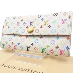LOUIS VUITTON　ルイヴィトン	サラ　マルチカラー　フィグ　長財布　折り財布　保存袋付き