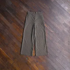 UNIQLO ユニクロ Houndtooth Slacks Pants スラックス ブラウンブラック ユニセックス M