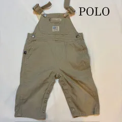 ポロジーンズ　ラルフローレン　POLO JEANS CO. RALPH LAUREN ベビー/キッズ オーバーオール サイズ80 ベージュ系