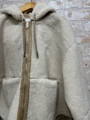 ZARA フーディー ボアジャケット sizeM