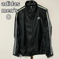 adidas アディダス　メンズ　ジャージ　トラックジャケット　ジップアップ　長袖　スポーツ　3本ライン　ワンポイント　メッシュ　黒　O