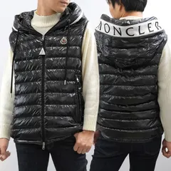 【新品同様＋】MONCLER ブラック ダウンベスト 1A00059 596J9