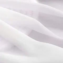 新品 moonfarm 白 100D ソフト シフォン 生地 1～10m×幅1.5m 無地 手芸 布 薄手 (1m ホワイト)