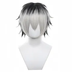 新品 ハイキュー!! コスプレ ウィッグ 木兎光太郎 ぼくと こうたろう ウィッグ 仮装 変装 耐熱 日常撮影 ハロウィン 文化祭 校祭 コスプレ用小物 ウィッグネット付き