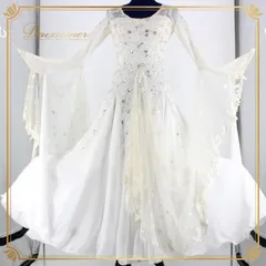 【社交ダンス衣装】ホワイト prima boutique ワンピース ドレス 白 楽天市場】ワンピース 白 ミモレ丈 ダンス 白ワンピース カジュアル