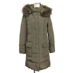 ボッシュ BOSCH ダウンコート ファー付きフード ポリエステル 38 カーキ