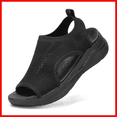 【人気商品】レディース 歩きやすい スポーツサンダル ナースサンダル 美脚 スニーカー スリッポン ウォーキング 厚底 オフィス 軽い ニット 疲れない [ziitop] 滑り止め おしゃれ 人気 御洒落