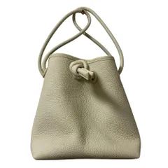 未使用 VASIC ヴァジック ボンド ミニ ハンドバッグ アイボリー レディース 古着 中古 USED