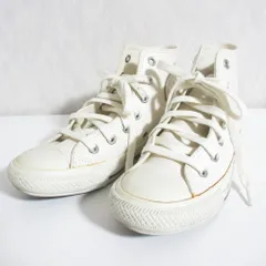 良品 CONVERSE コンバース MHL. マーガレットハウエル別注 LEA ALL STAR HI MHL オールスター スニーカー 1CJ365 23 ホワイト レディース 古着 中古 USED