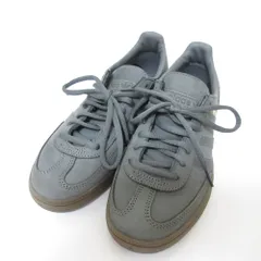新品同様 adidas アディダス HANDBALL SPEZIAL ハンドボール スペツィアル ローカット スニーカー JH5447 24cm グレー レディース 古着 中古 USED