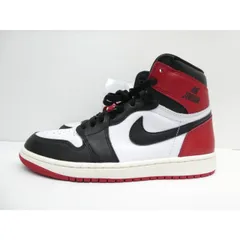 ナイキ NIKE AIR JORDAN 1 RETRO HIGH OG Black Toe Reimagined DZ5485-106 size:27.0cm スニーカー 靴 △WT4549