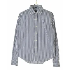 【RALPHLAURENSPORT】SLIM FIT ストライプ長袖シャツ