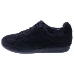 Maison Margiela 22 (メゾンマルジェラ) REPLICA レプリカ フリース ジャーマントレーナー ローカットスニーカー ブラック S57WS0410 P4355