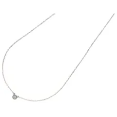 TIFFANY & Co. (ティファニー) バイザヤード 1P ダイヤ付チェーンペンダントネックレス シルバー