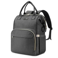 [HOMIEE] リュック レディース 旅行 大容量 B4対応 バックパック 大人 ファッション USB充電ポート 15.6インチPC 防水 リュックサック カジュアルバッグ 盗難防止 多機能 ビジネス 通勤 通学 旅行 男女兼用 おしゃれ プレゼント